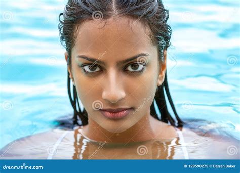 indian beautiful girl bathing|Beautiful indian women in bikini Stock Photos and Images .